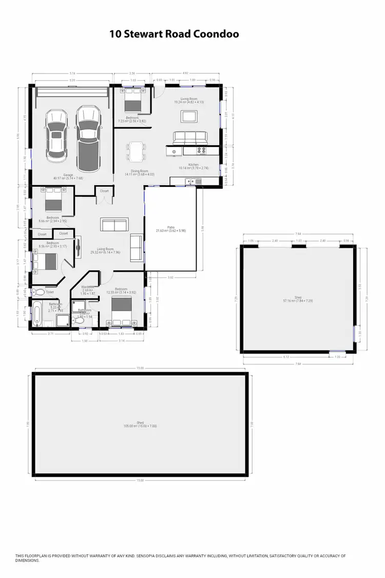 Floorplan of Homely house listing, 10 Stewart Rd, Coondoo QLD 4570