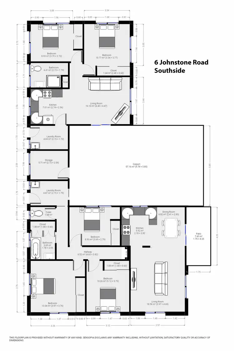 Floorplan of Homely unit listing, 6 Johnstone Rd, Southside QLD 4570
