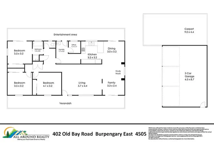 Floorplan of Homely house listing, 402 Old Bay Road, Burpengary East QLD 4505