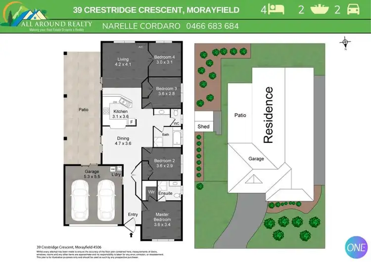 Floorplan of Homely house listing, 39 Crestridge Crescent, Morayfield QLD 4506