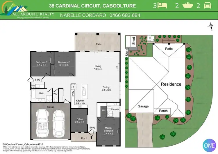 Floorplan of Homely house listing, 38-40 Cardinal Circuit, Caboolture QLD 4510