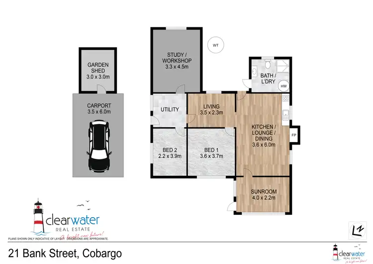 Floorplan of Homely house listing, 21 Bank St, Cobargo NSW 2550