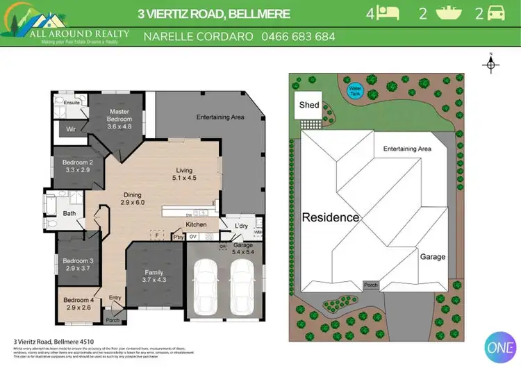 Floorplan of Homely house listing, 3 Vieritz Road, Bellmere QLD 4510