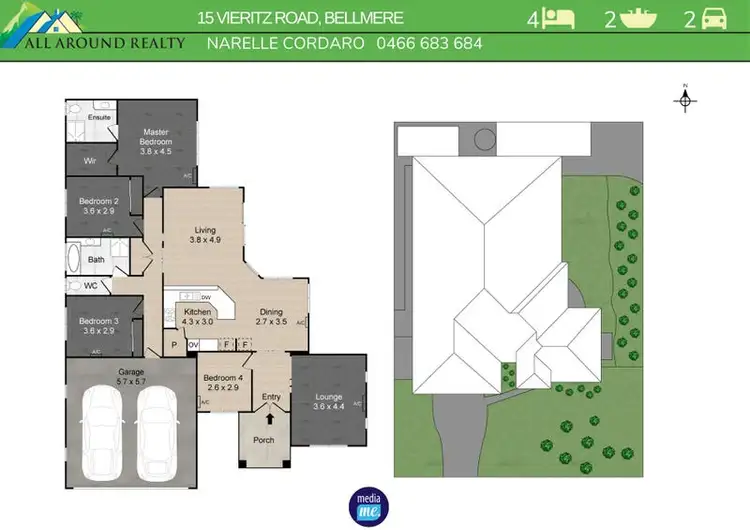 Floorplan of Homely house listing, 15 Vieritz Road, Bellmere QLD 4510
