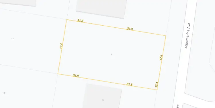 Floorplan of Homely land listing, 8 Aquamarine Ave, Russell Island QLD 4184