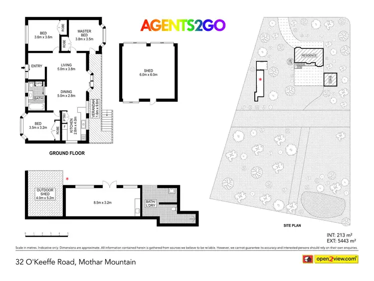 Floorplan of Homely house listing, 32 O'Keeffe Rd, Mothar Mountain QLD 4570