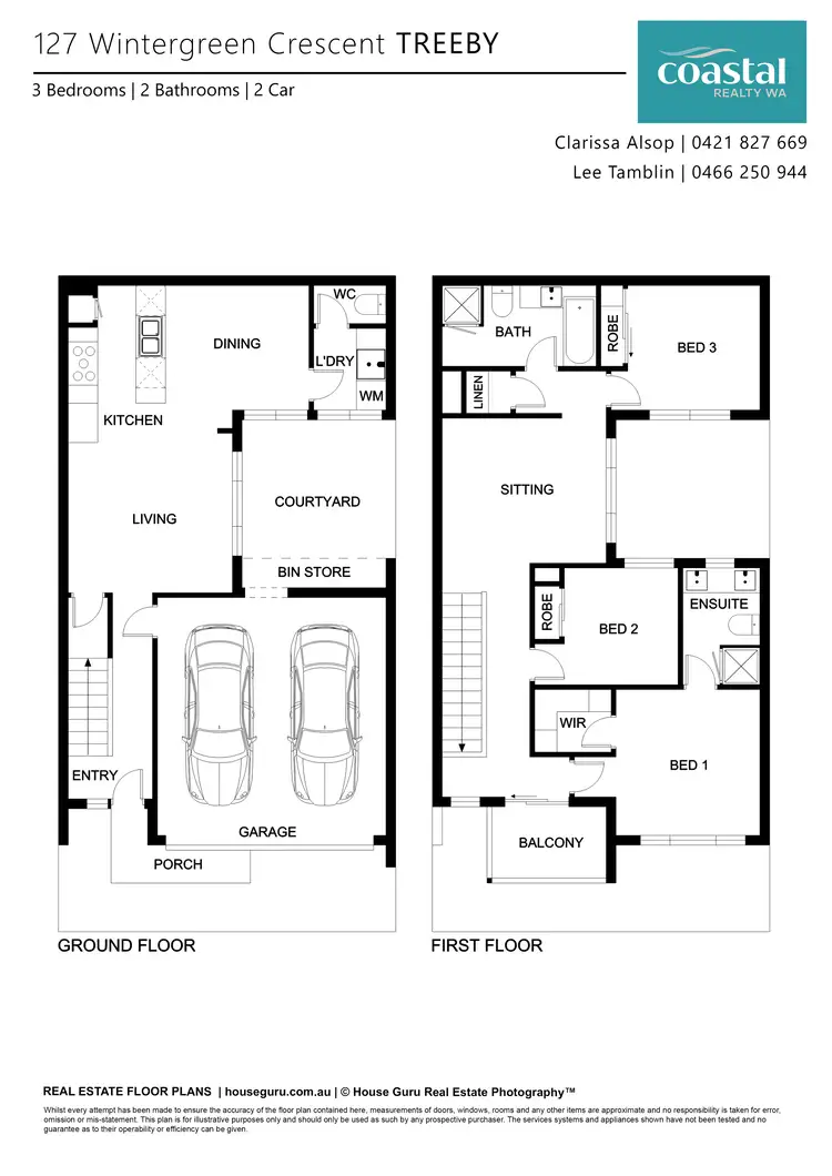 Floorplan of Homely house listing, 127 Wintergreen Cres, Treeby WA 6164