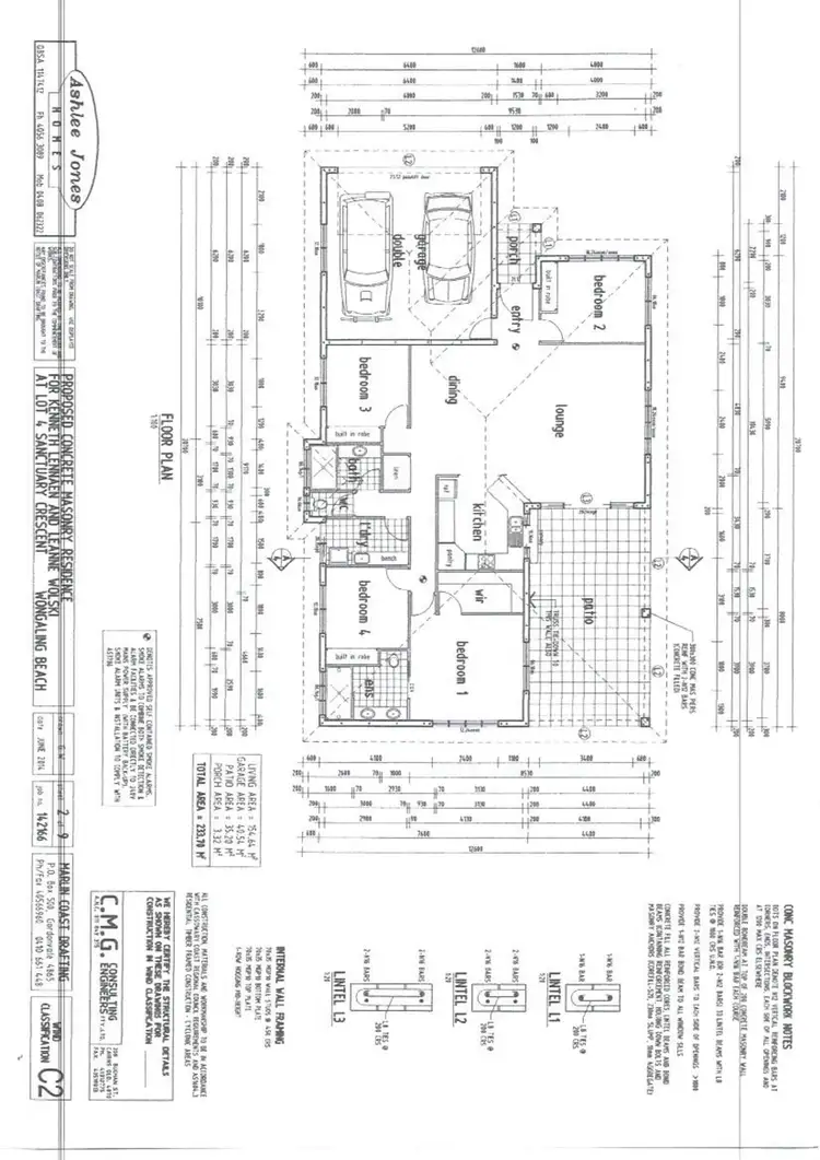 Floorplan of Homely house listing, 24 Sanctuary Crescent, Wongaling Beach QLD 4852