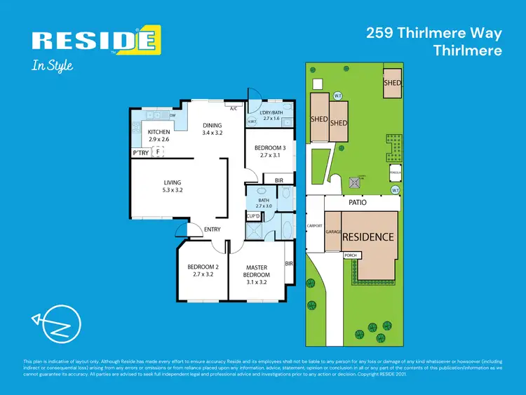Floorplan of Homely house listing, 259 Thirlmere Way, Thirlmere NSW 2572