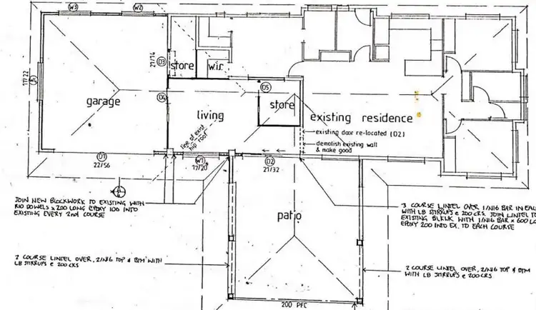 Floorplan of Homely house listing, 27 Monica Close, Feluga QLD 4854