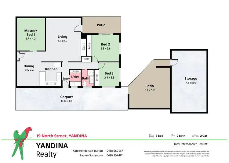 Floorplan of Homely house listing, 19 North St, Yandina QLD 4561