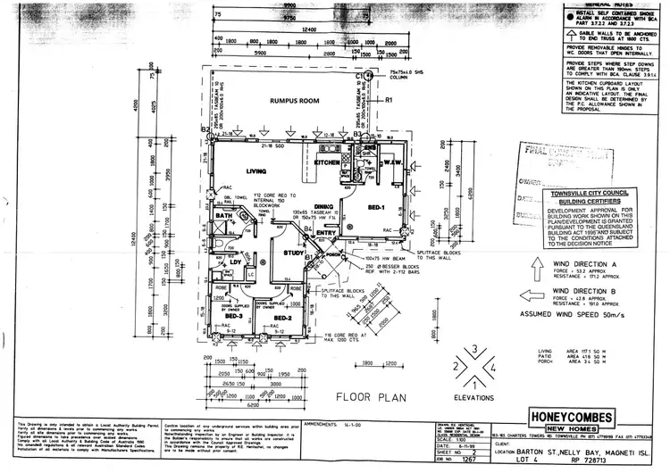 Floorplan of Homely house listing, 16 Barton St, Nelly Bay QLD 4819