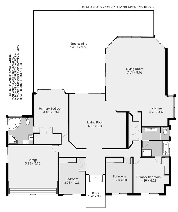 Floorplan of Homely house listing, 12 Nisbet St, Westlake QLD 4074