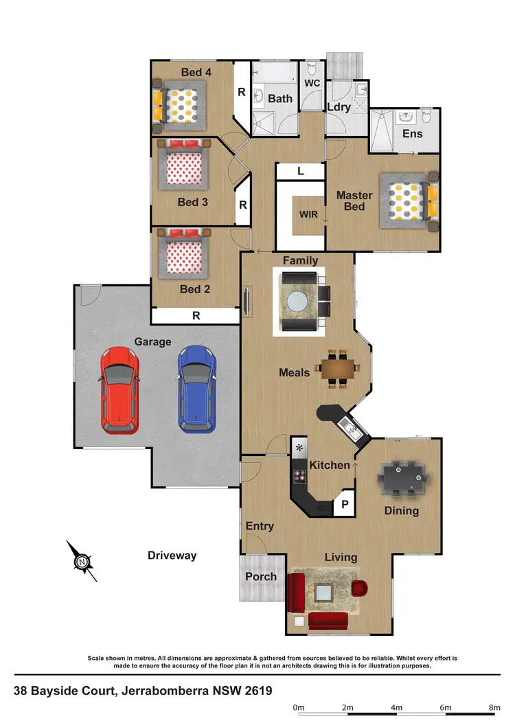 Floorplan of Homely house listing, 38 Bayside Ct, Jerrabomberra NSW 2619