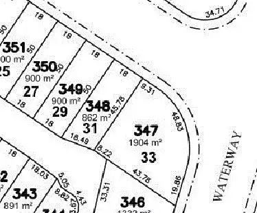 Floorplan of Homely land listing, Lot 349 Kestrel Place, Exmouth WA 6707
