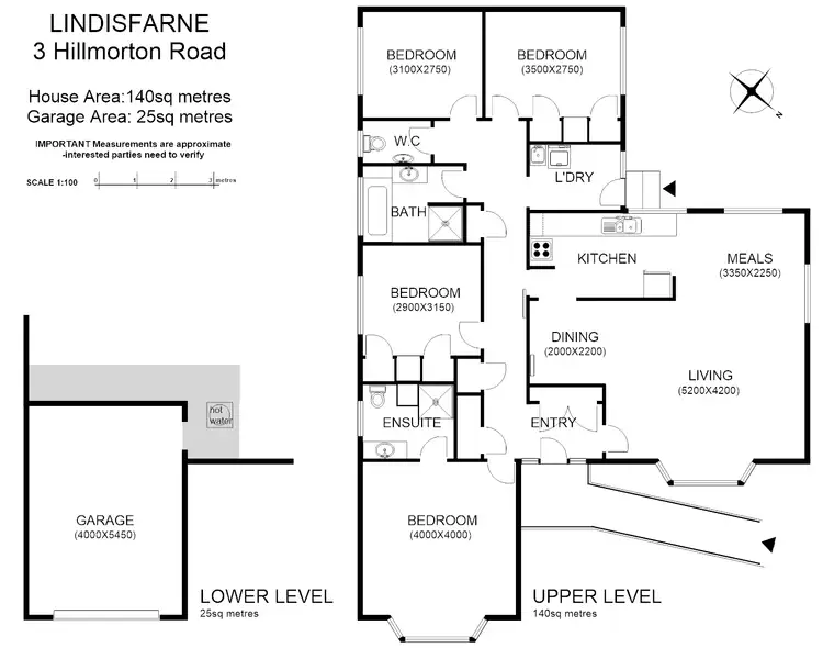 Floorplan of Homely house listing, 3 Hillmorton Rd, Lindisfarne TAS 7015