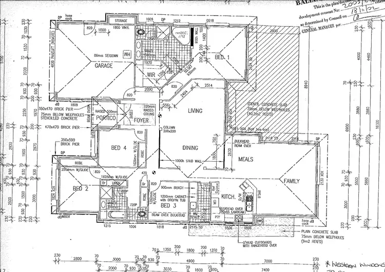 Floorplan of Homely house listing, 6 Calypso Court, Alstonville NSW 2477