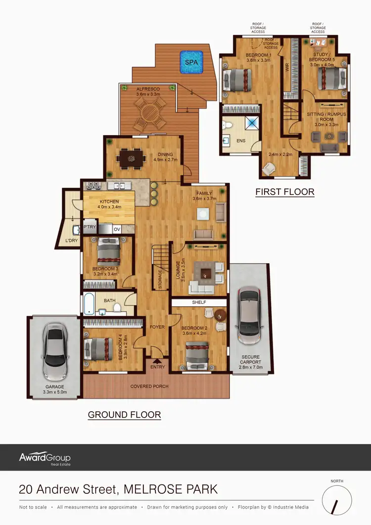 Floorplan of Homely house listing, 20. Andrew Street, Melrose Park NSW 2114
