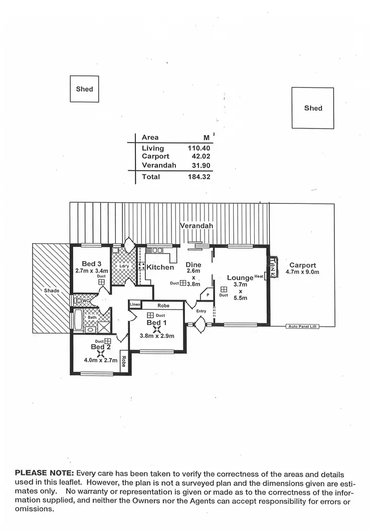 Floorplan of Homely house listing, 17 Kanimbla Crescent, Craigmore SA 5114