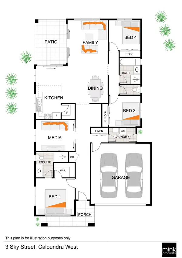 Floorplan of Homely house listing, 3 Sky Street, Caloundra West QLD 4551