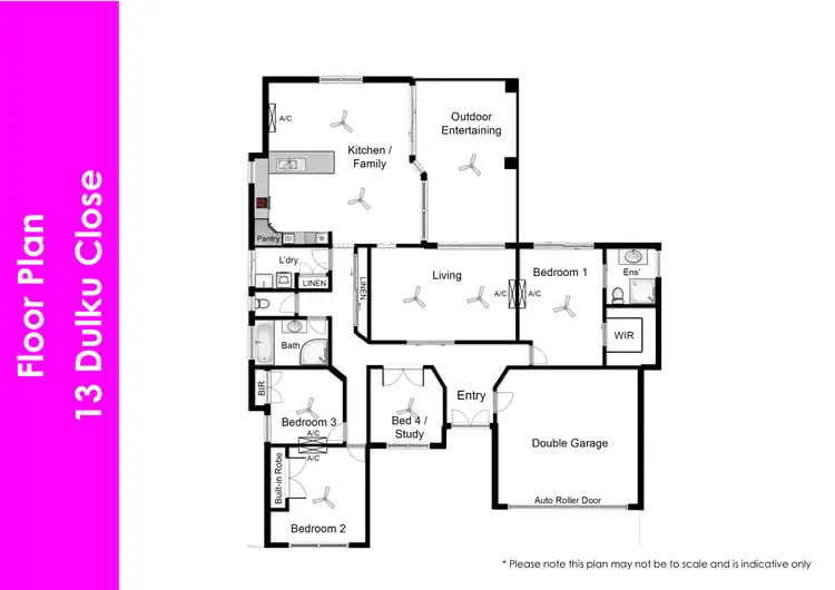 Floorplan of Homely house listing, 13 Dulku Close, Port Douglas QLD 4877