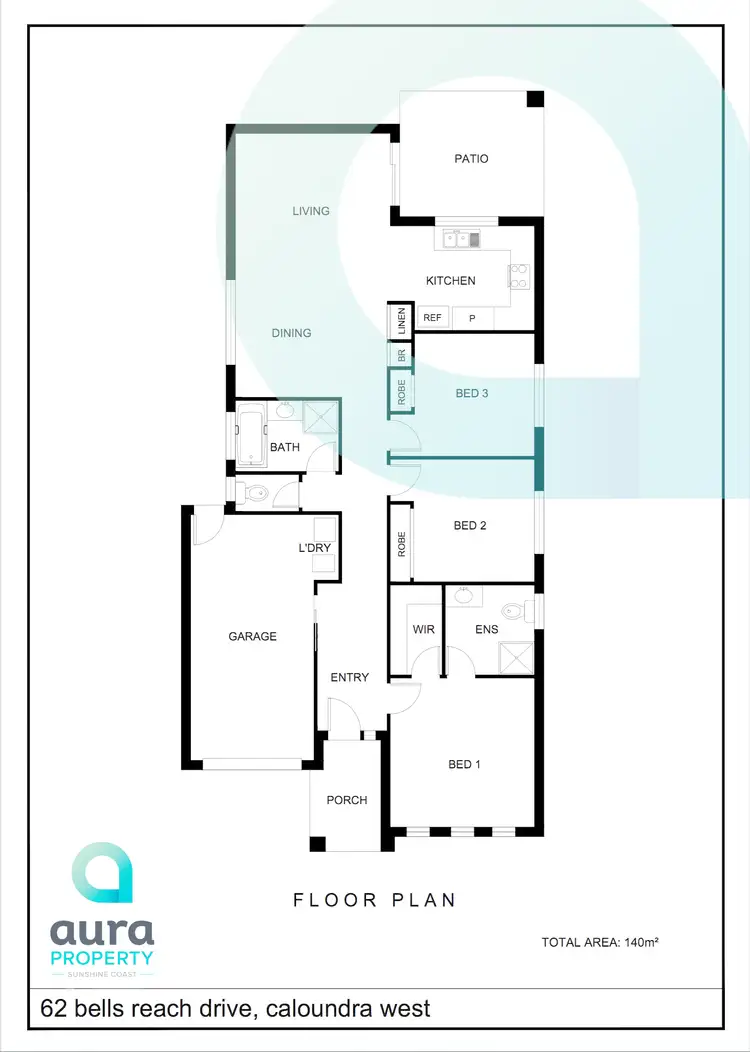 Floorplan of Homely house listing, 62 Bells Reach Dr, Caloundra West QLD 4551