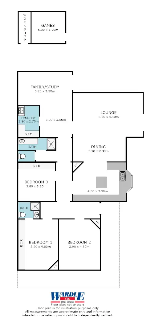 Floorplan of Homely house listing, 420 The Terrace, Port Pirie SA 5540