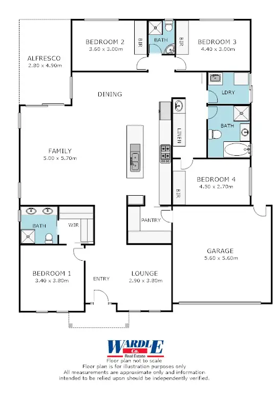 Floorplan of Homely house listing, 22 John Leary St, Port Pirie SA 5540