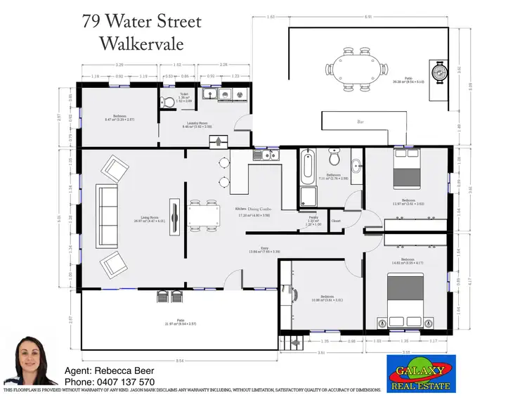 Floorplan of Homely house listing, 79 Water St, Walkervale QLD 4670