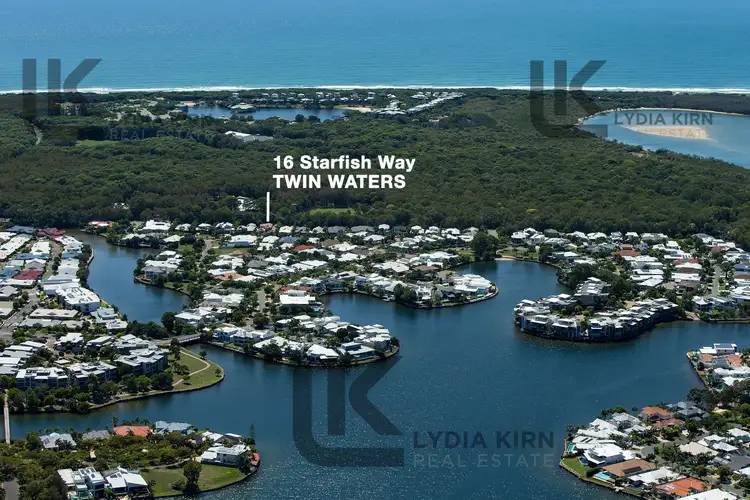 Floorplan of Homely house listing, 16 Starfish Way, Twin Waters QLD 4564
