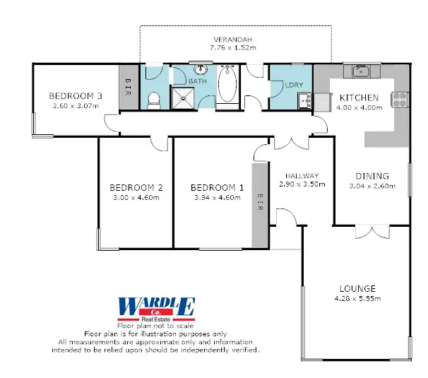 Floorplan of Homely house listing, 45 Clinton Rd, Maitland SA 5573