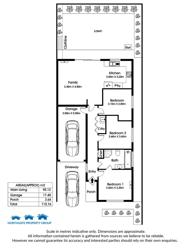Floorplan of Homely unit listing, Unit 14/40 Hazel Rd, Salisbury East SA 5109