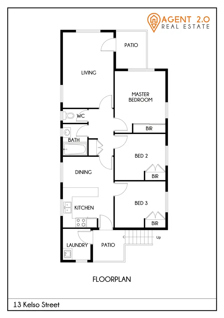 Floorplan of Homely house listing, 13 Kelso St, Goulburn NSW 2580