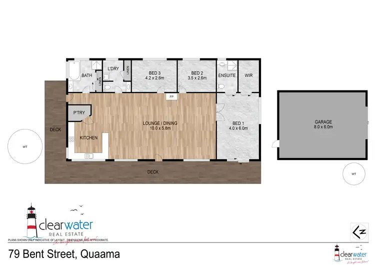 Floorplan of Homely house listing, 79 Bent St, Quaama NSW 2550