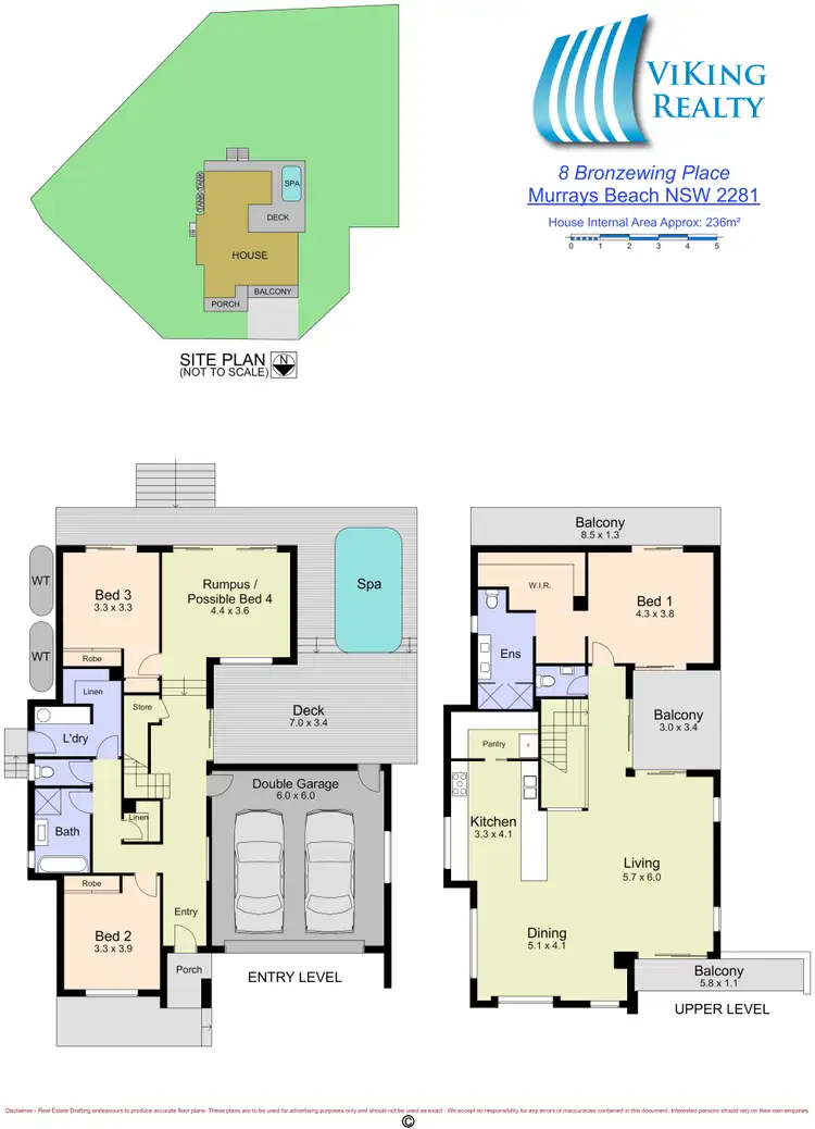 Floorplan of Homely house listing, 8 Bronzewing Pl, Murrays Beach NSW 2281