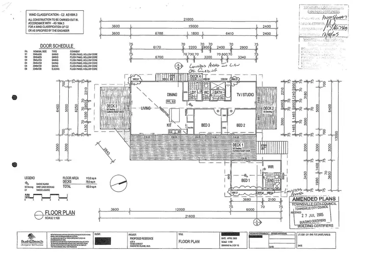 Floorplan of Homely house listing, 18 Yates St, Nelly Bay QLD 4819