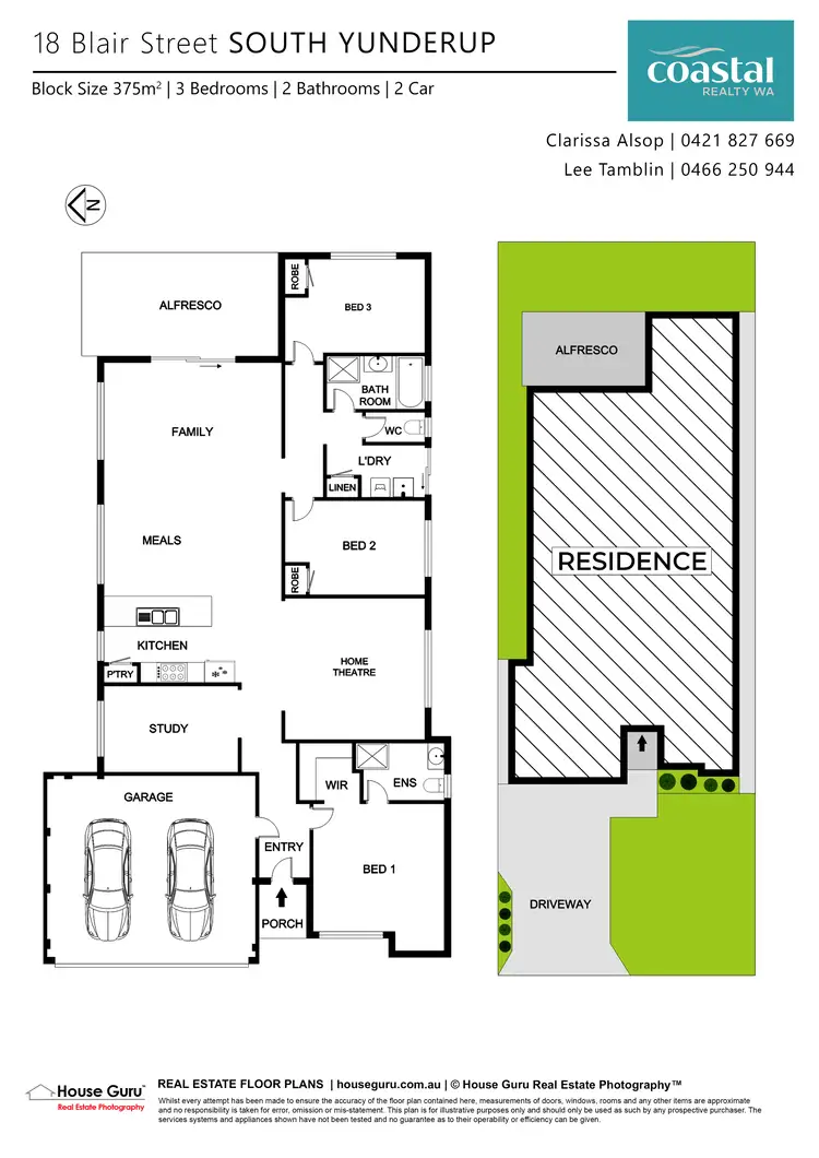 Floorplan of Homely house listing, 18 Blair St, South Yunderup WA 6208
