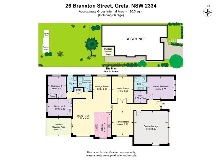 Floorplan of Homely house listing, 26 Branxton St, Greta NSW 2334