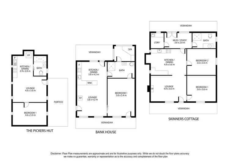 Floorplan of Homely house listing, 3-5 Mary St, Coonawarra SA 5263
