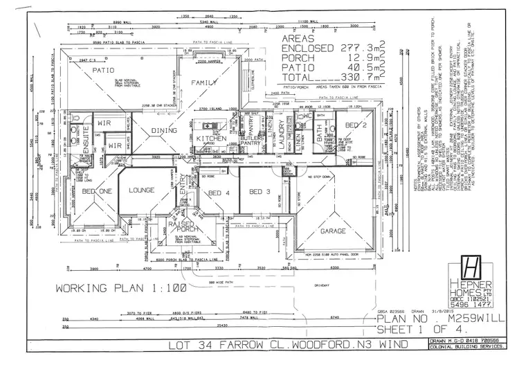 Floorplan of Homely house listing, Address available on request