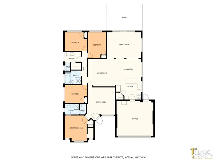 Floorplan of Homely house listing, 128 Kendall Bvd, Baldivis WA 6171