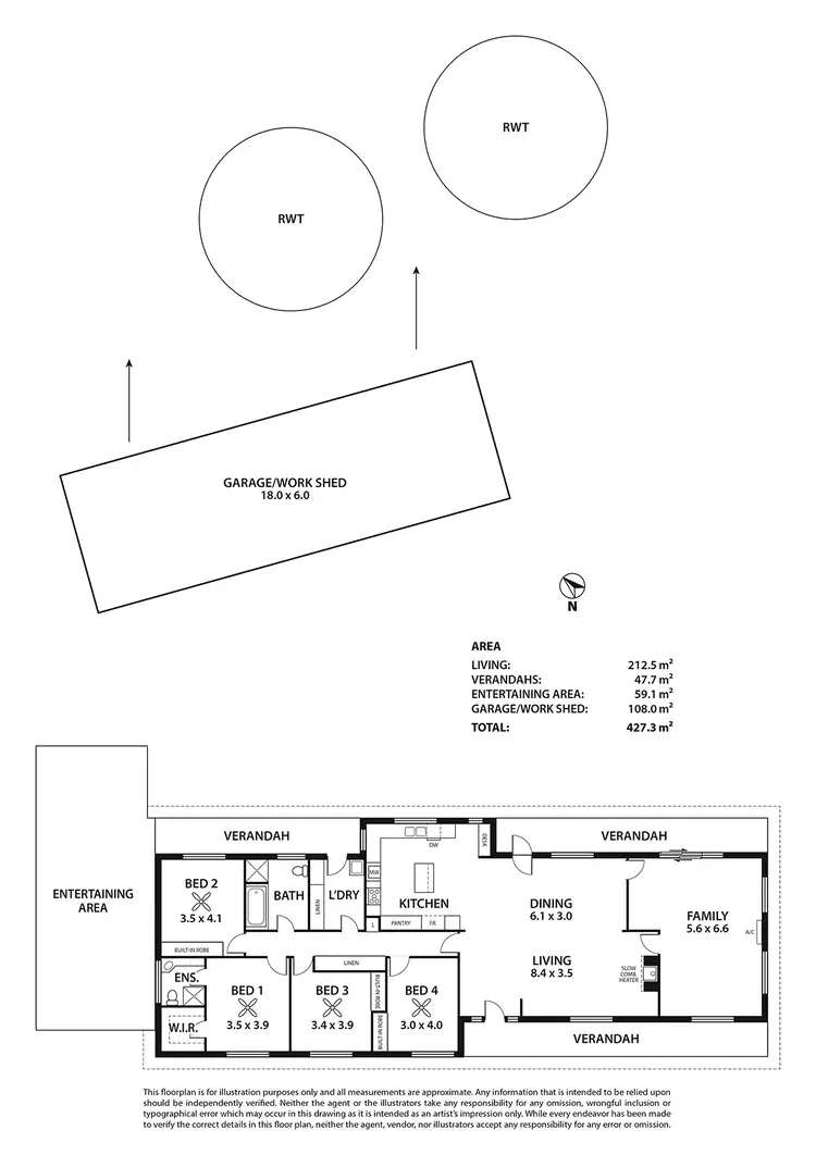 Floorplan of Homely house listing, 30 Karkoo Ct, Mount Barker SA 5251