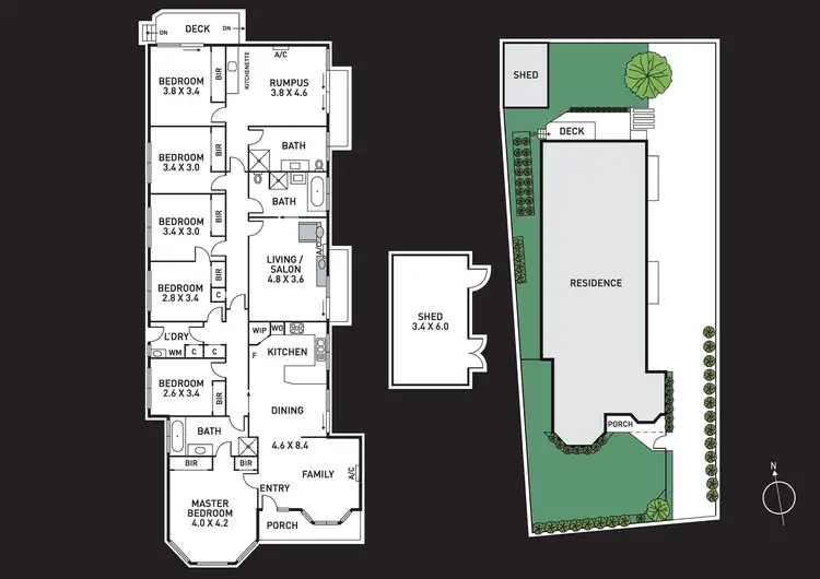 Floorplan of Homely house listing, 13 Satu Crescent, Tyabb VIC 3913