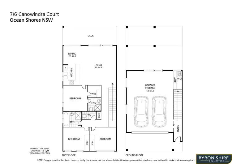 Floorplan of Homely townhouse listing, 7/6 Canowindra Ct, South Golden Beach NSW 2483