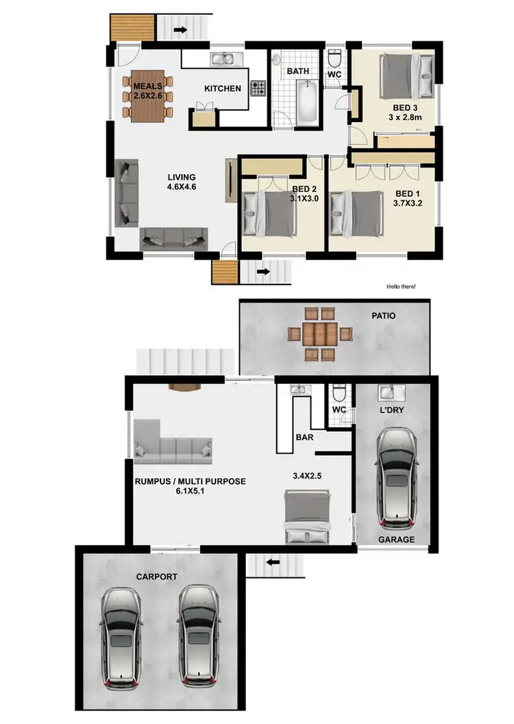 Floorplan of Homely house listing, 20 Nugent St, Durack QLD 4077