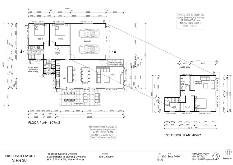 Floorplan of Homely land listing, 115A Shara Boulevard, Ocean Shores NSW 2483