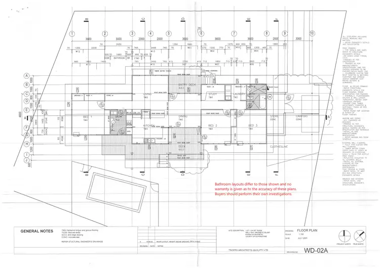 Floorplan of Homely house listing, 31 Bottiger St, Nelly Bay QLD 4819