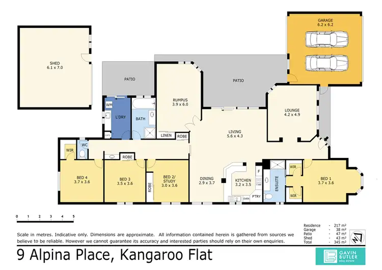 Floorplan of Homely house listing, 9 Alpina Pl, Kangaroo Flat VIC 3555