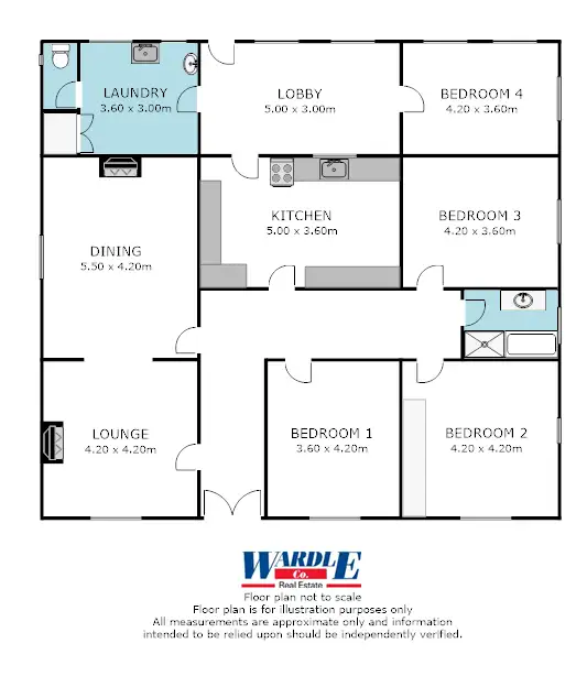 Floorplan of Homely house listing, 17 Fisher St, Georgetown SA 5472
