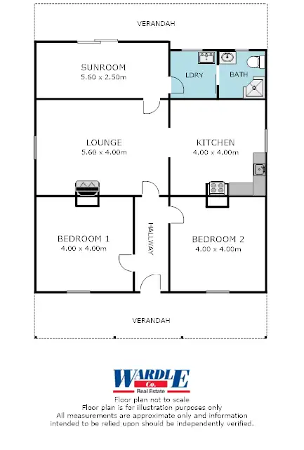 Floorplan of Homely house listing, 22 Alexandra Tce, Jamestown SA 5491